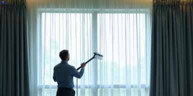 Commercial curtain stain removal service pymble-nsw hotels offices restaurants